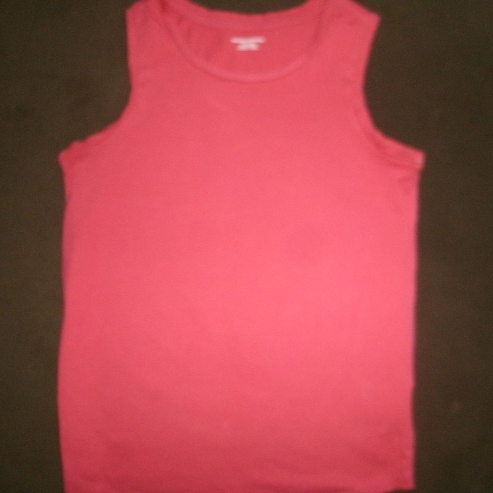 Pre- owned Girls pink tank top